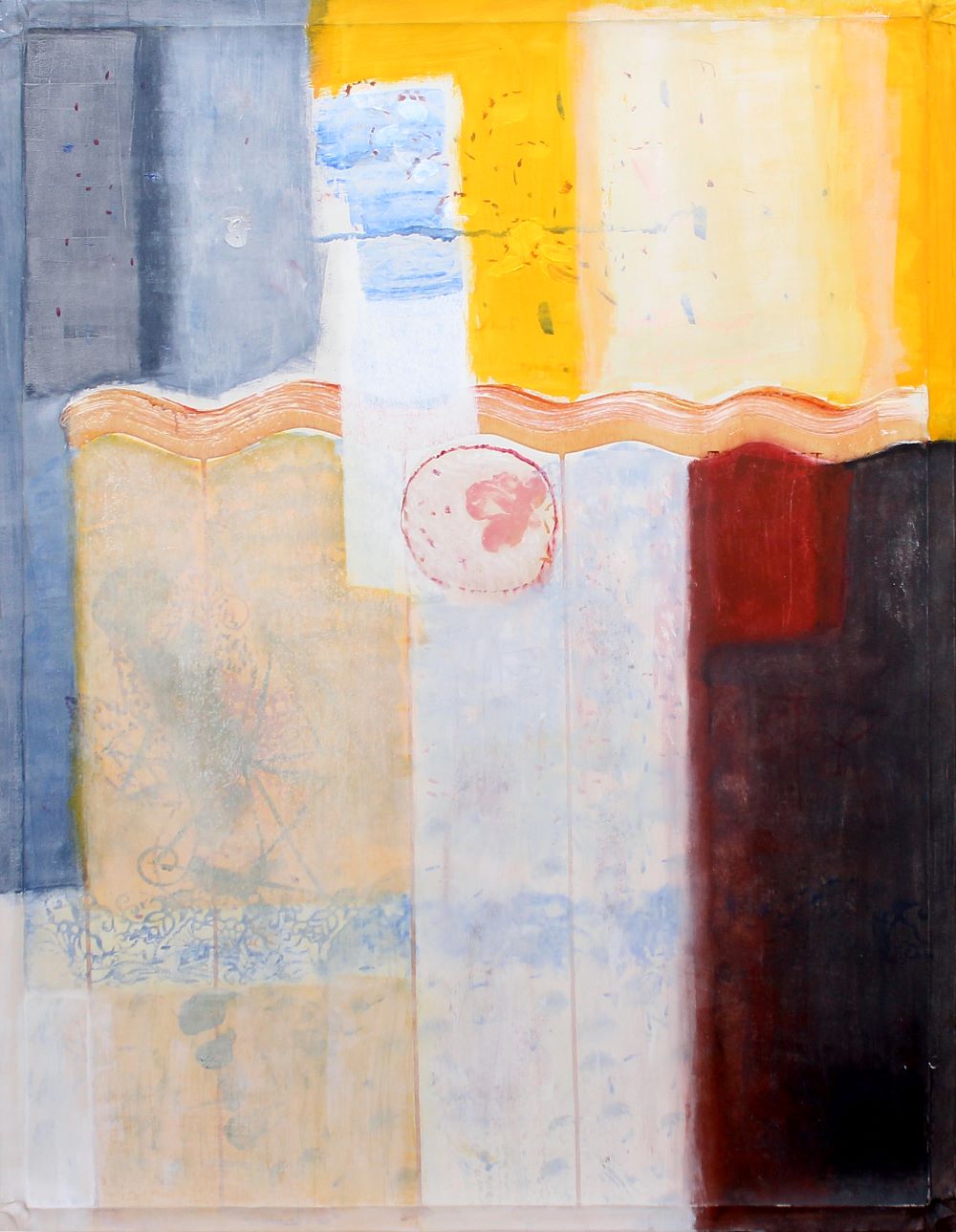 The mirrors of dreams 1, Painting 29 W x 39 H x 0 D in Elza Mkrtychyan