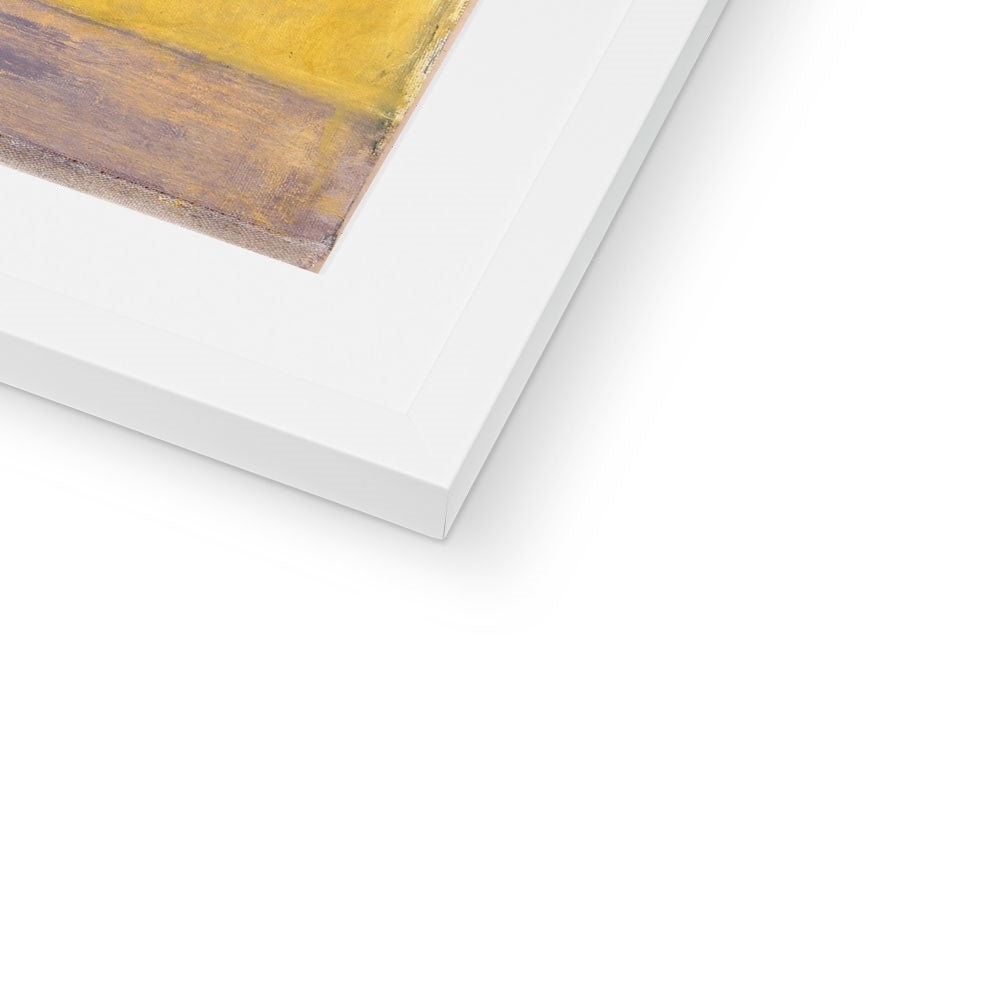 Yellow figs, Framed & Mounted Print