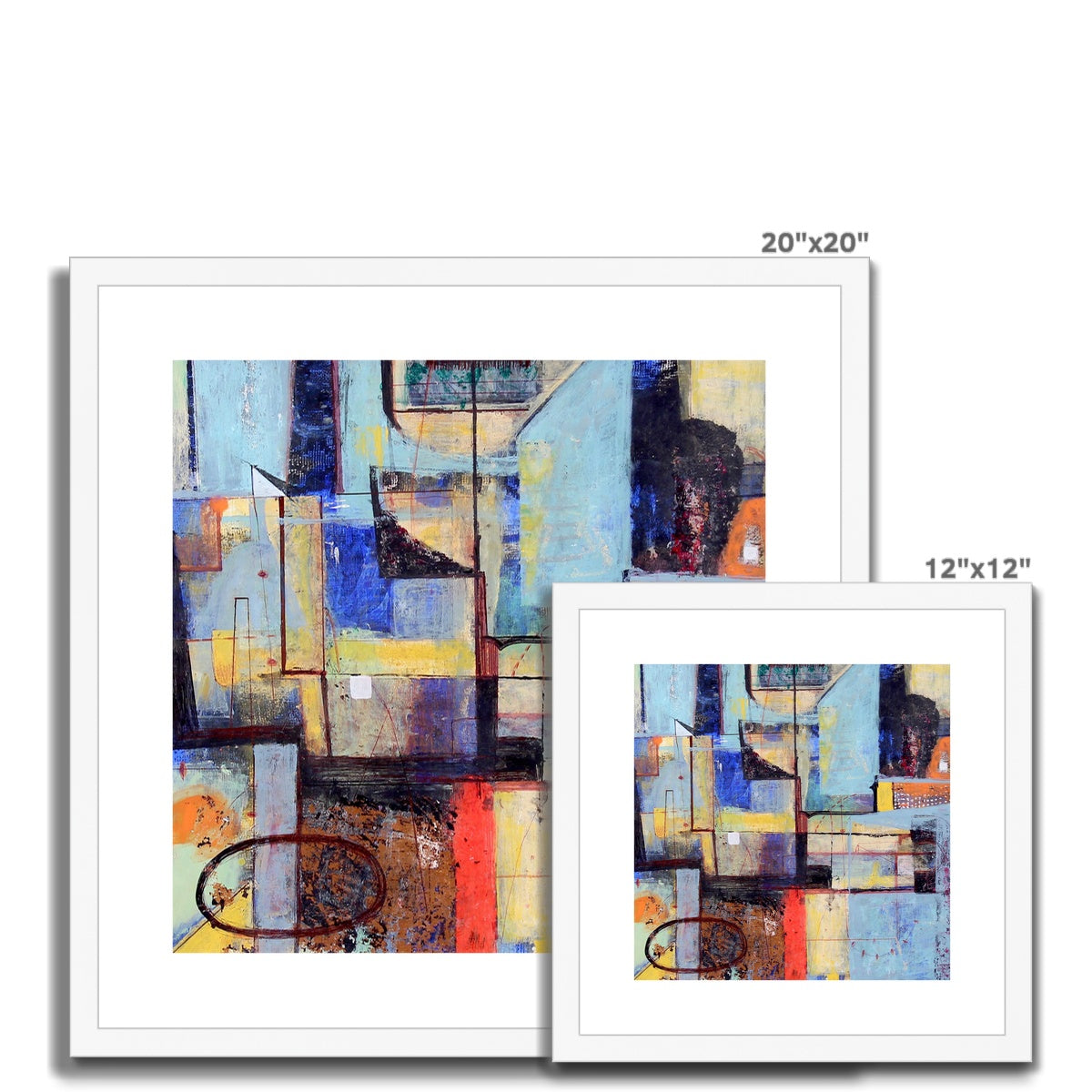My mood Framed & Mounted Print