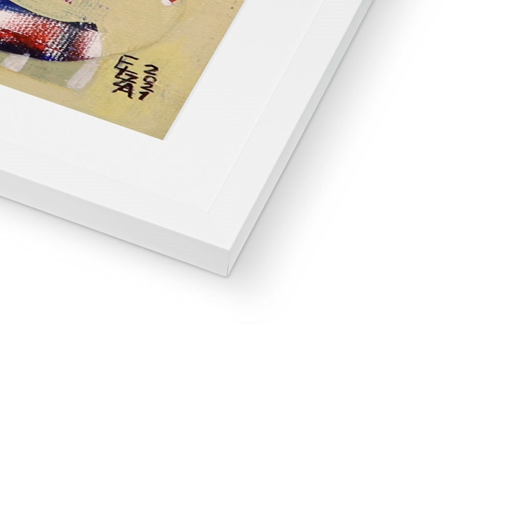Fish Dance, Framed & Mounted Print