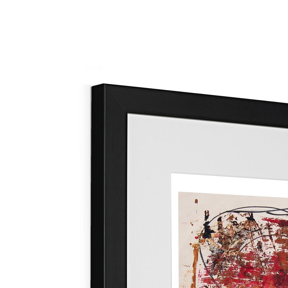 Inhale and exhale 3, Framed & Mounted Print