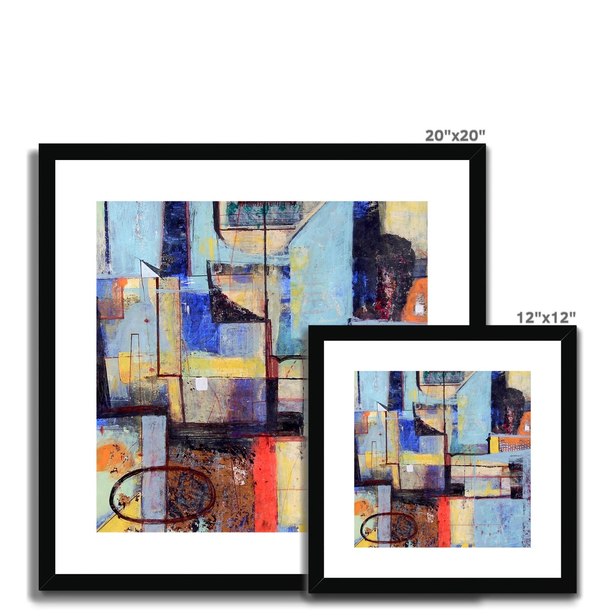 My mood Framed & Mounted Print
