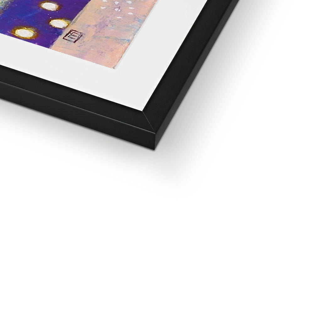 Girl dreams, Framed & Mounted Print