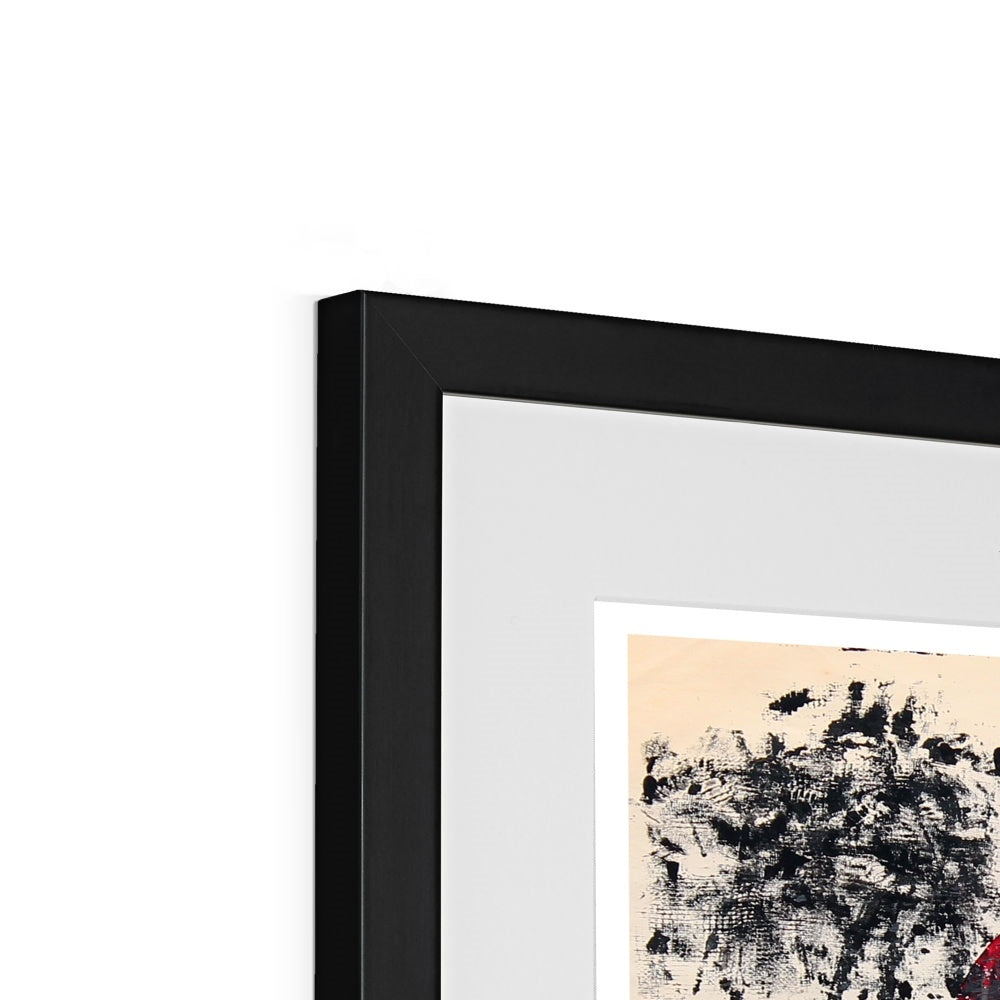Inhale and exhale 5, Framed & Mounted Print