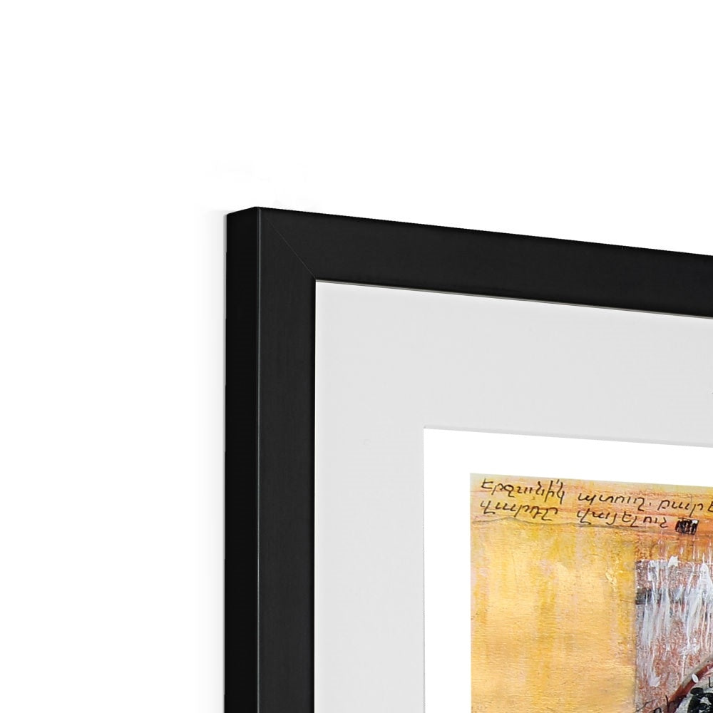 Nothing stays fixed, Framed & Mounted Print