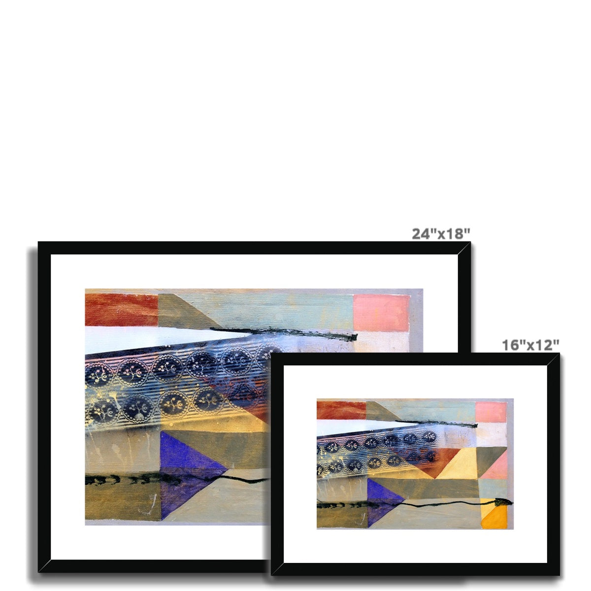 Mood 1, Framed & Mounted Print