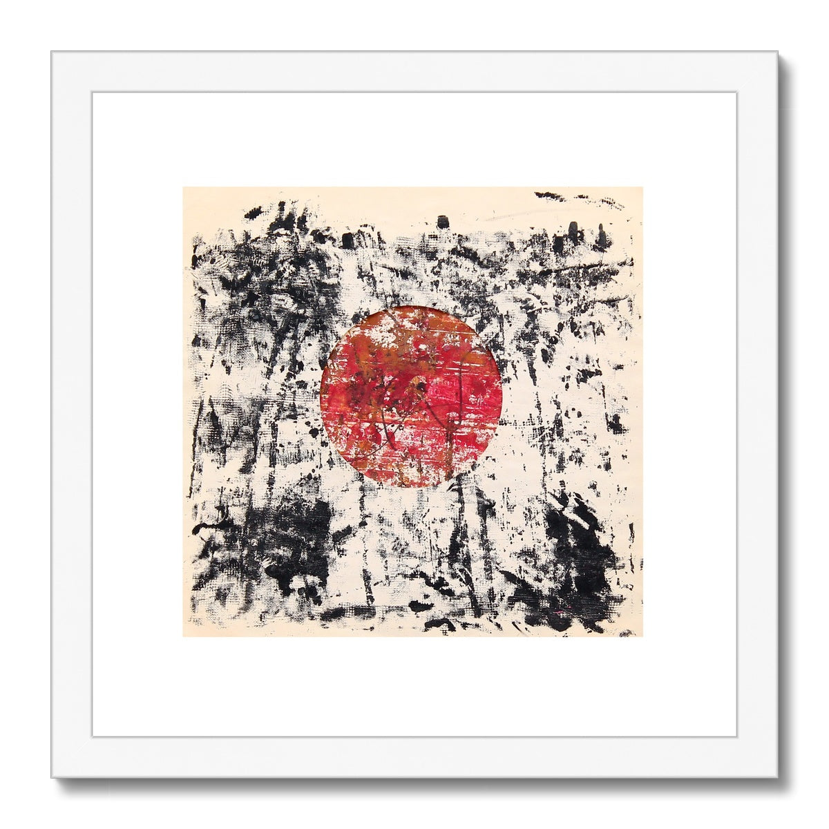 Inhale and exhale 6, Framed & Mounted Print