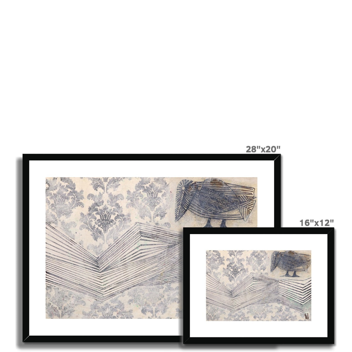 Reflective Series 1, Framed & Mounted Print