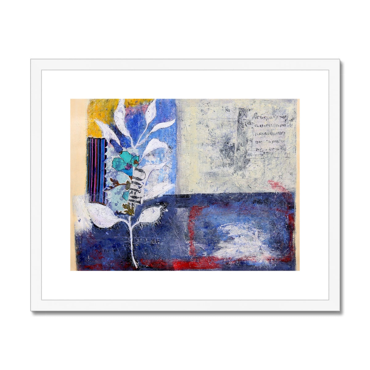 Back story, Framed & Mounted Print
