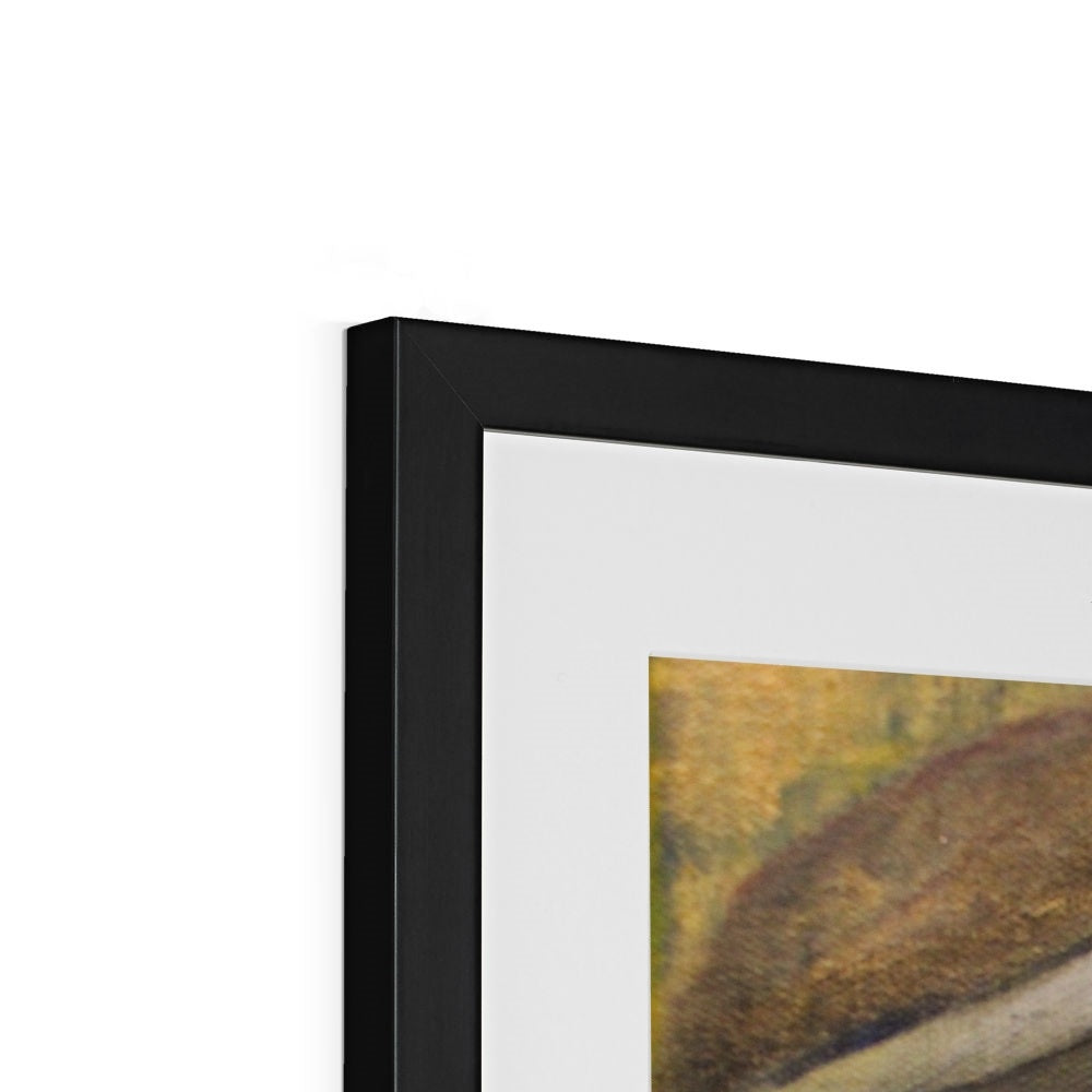 The game of false reality, Framed & Mounted Print