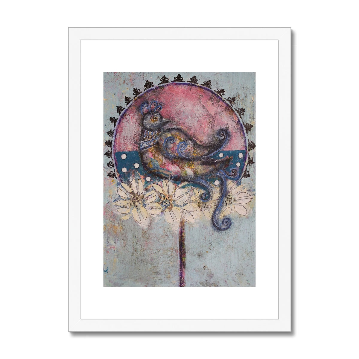 Bird, Framed & Mounted Print
