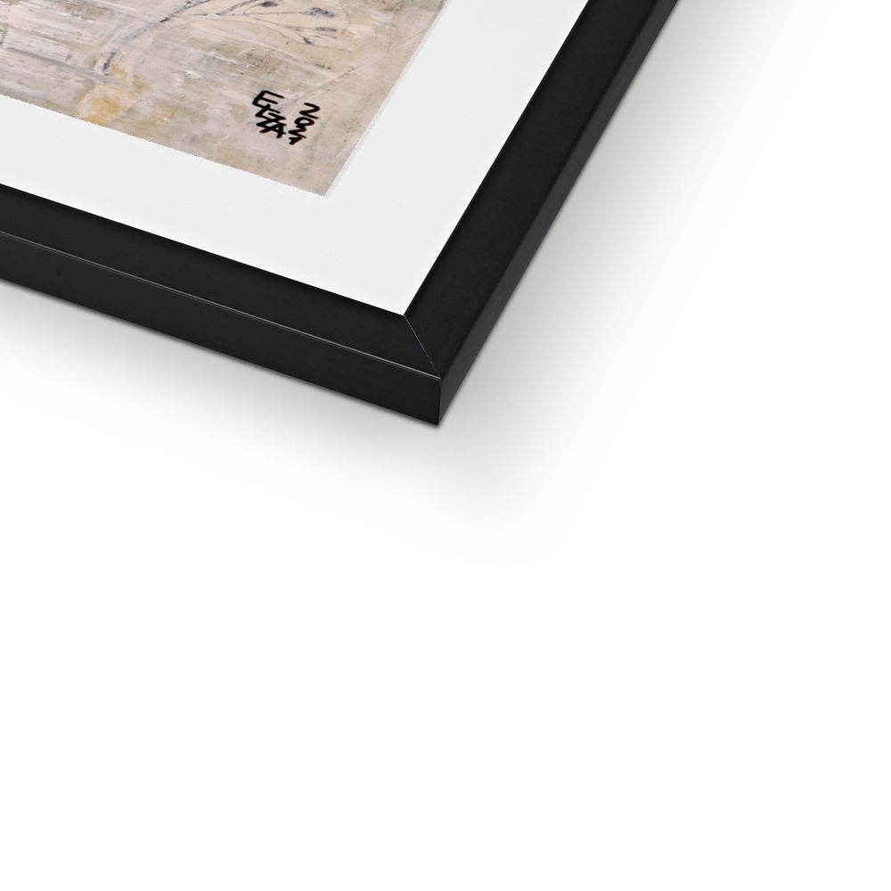 Abstract landscape 2, Framed & Mounted Print