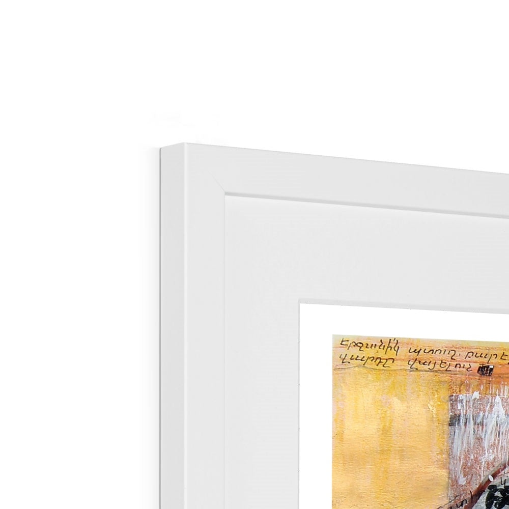 Nothing stays fixed, Framed & Mounted Print