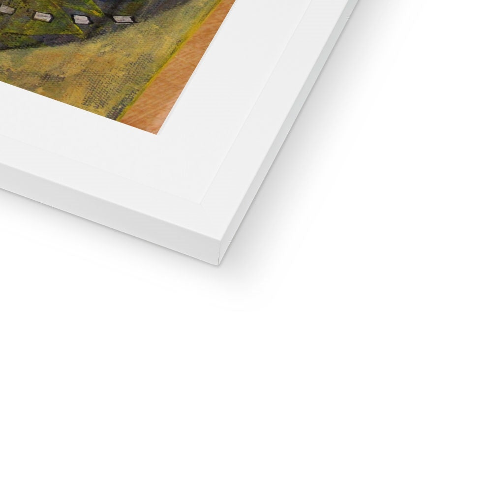 The game of false reality, Framed & Mounted Print