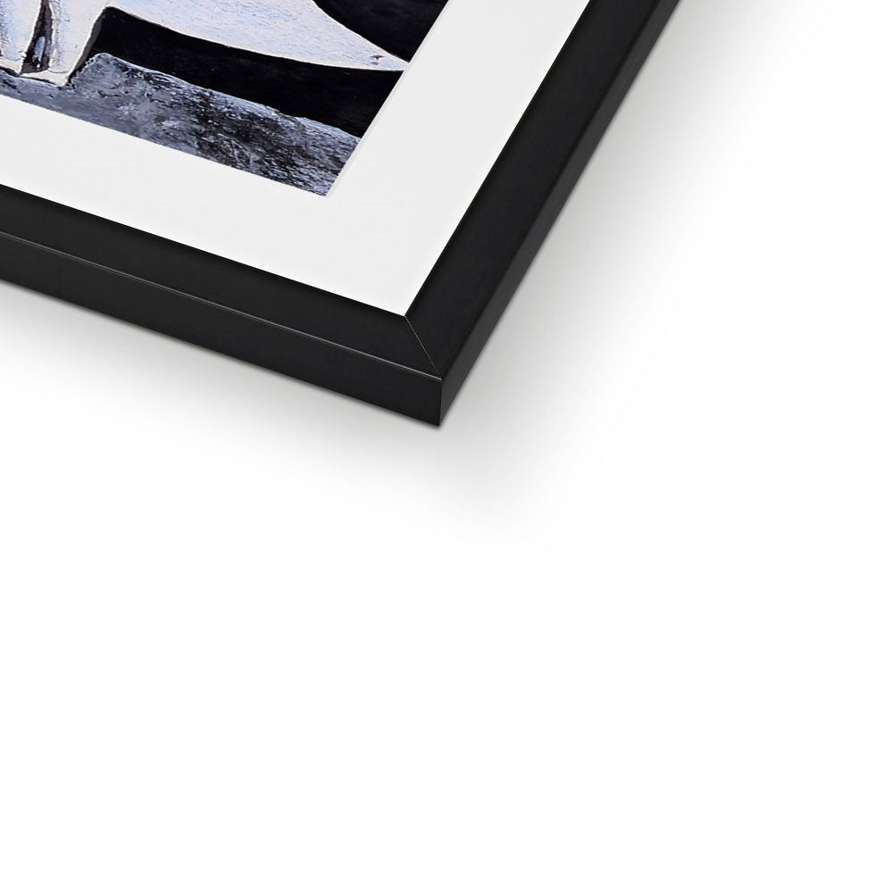 The visitor 2 Framed & Mounted Print
