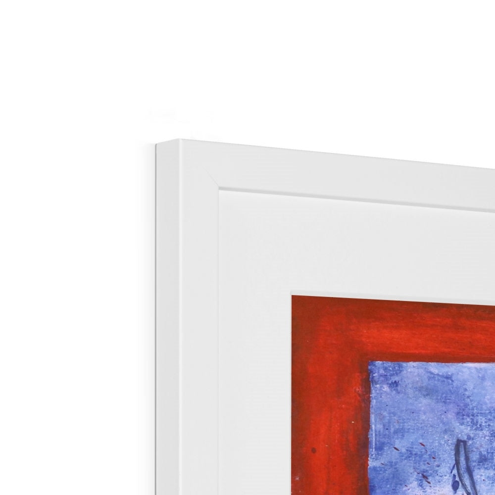 In search of light within these overcast day, Framed & Mounted Print