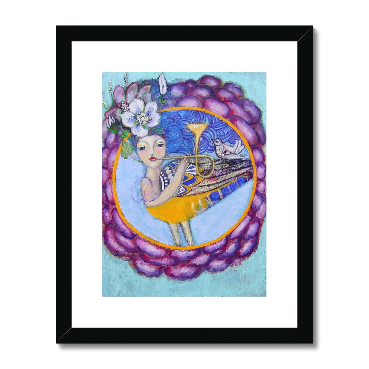 Why not? Framed & Mounted Print