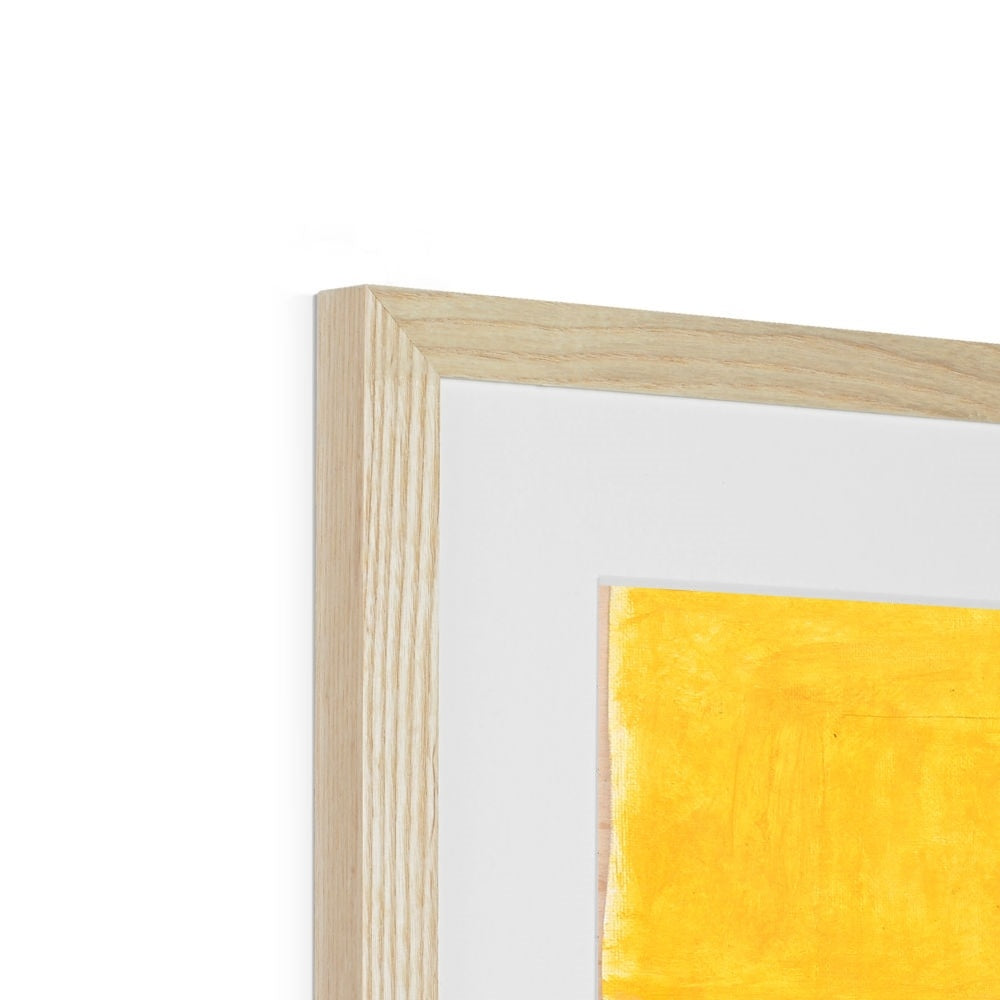 Yellow figs, Framed & Mounted Print