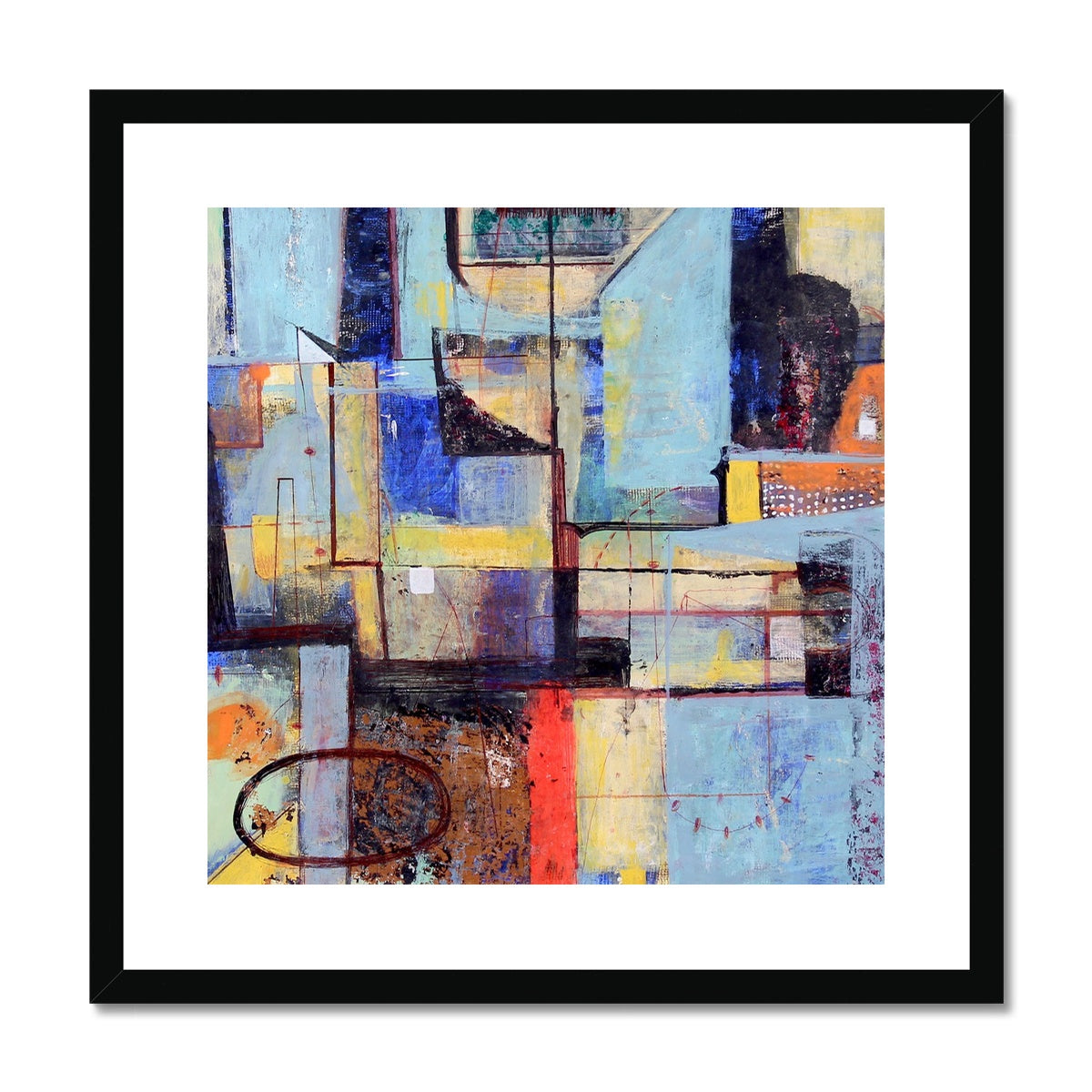 My mood Framed & Mounted Print