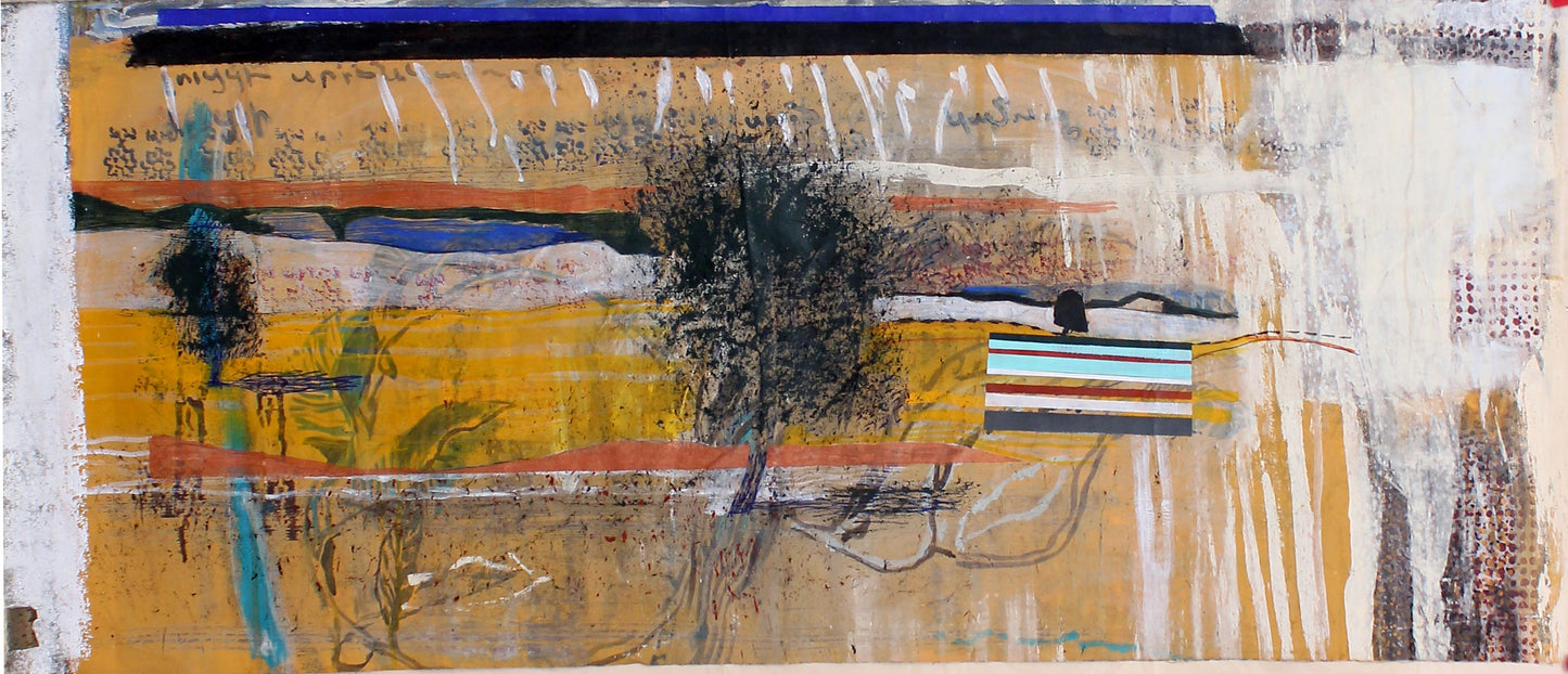Artist Haik Mesropian, New place 2, Painting