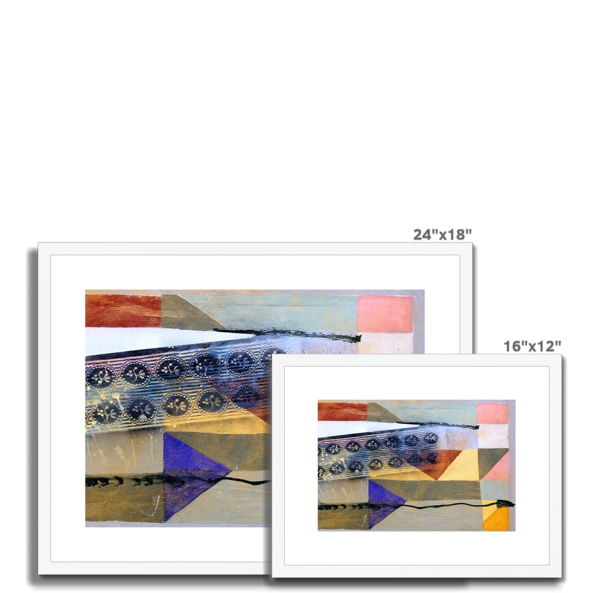 Mood 1, Framed & Mounted Print