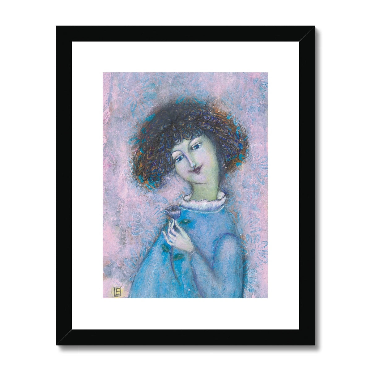 Sacred garden, Framed & Mounted Print