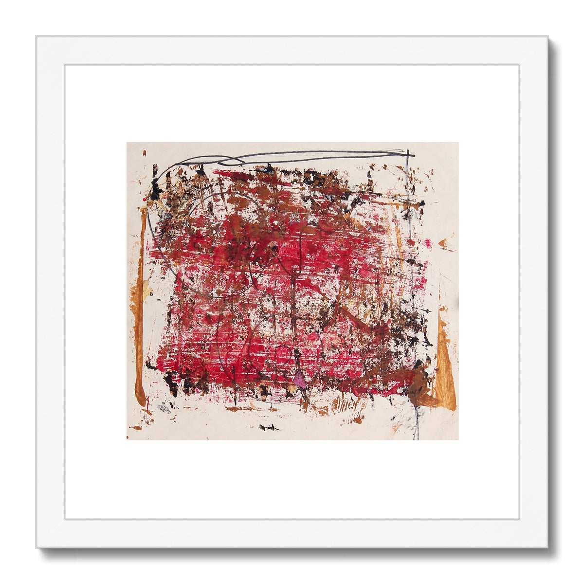 Inhale and exhale 3, Framed & Mounted Print