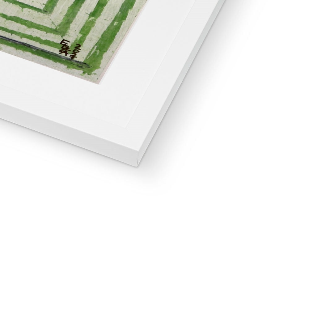 Gardens, Magnolia Framed & Mounted Print