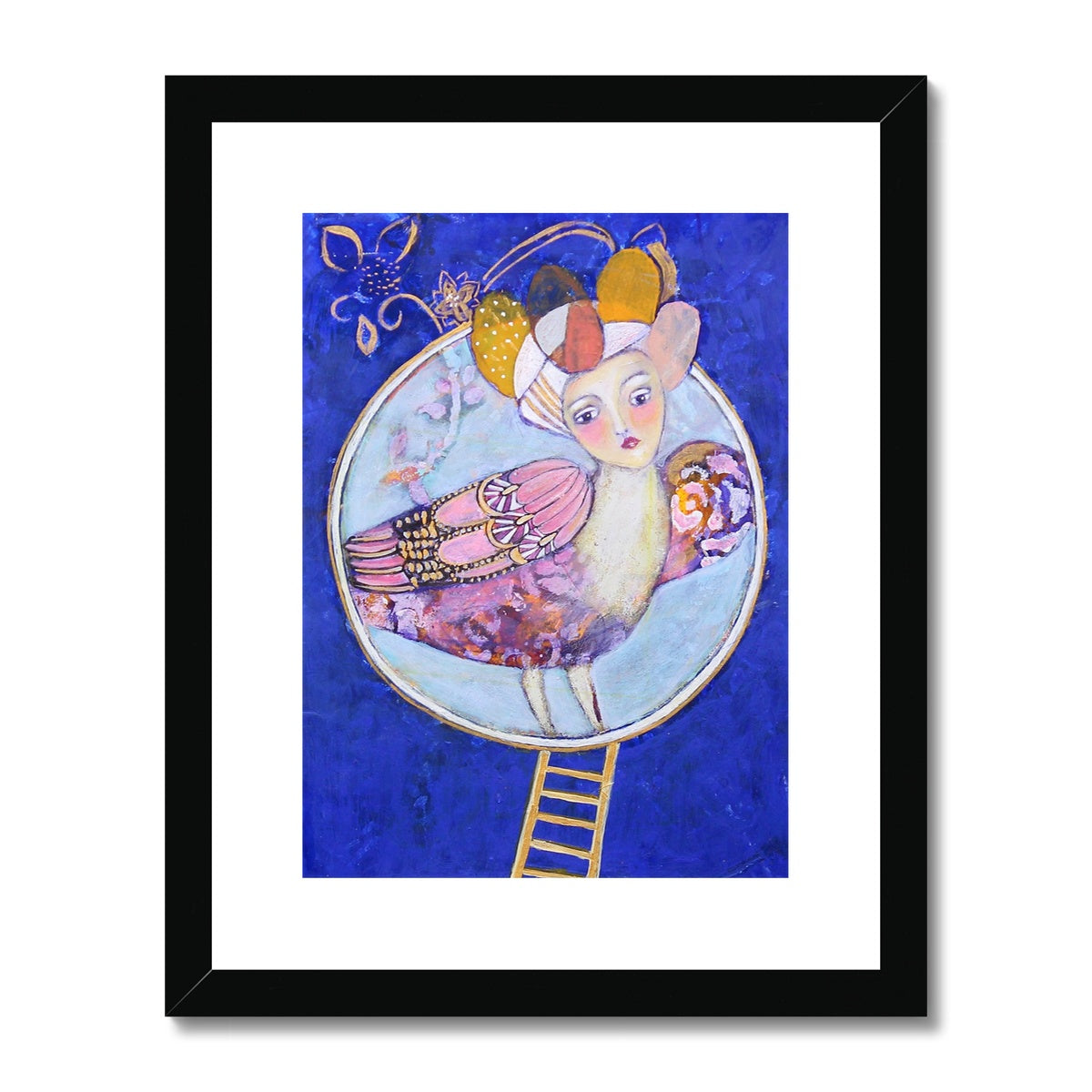 Bird, Framed & Mounted Print