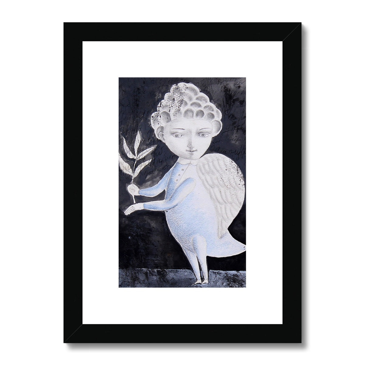 The visitor 2 Framed & Mounted Print