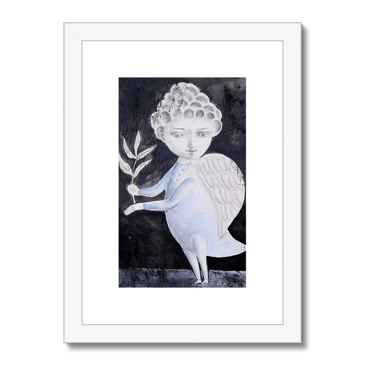 The visitor 2 Framed & Mounted Print