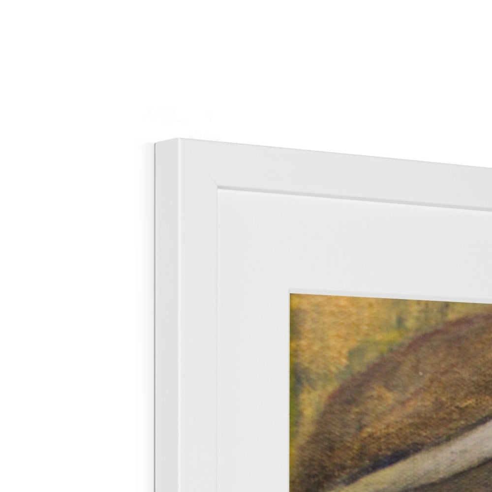 The game of false reality, Framed & Mounted Print