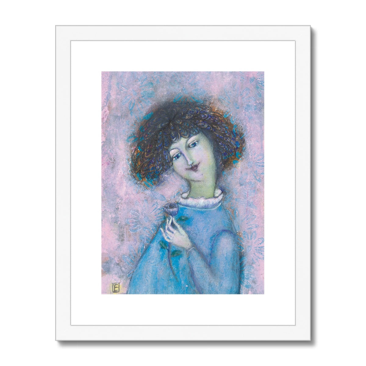 Sacred garden, Framed & Mounted Print