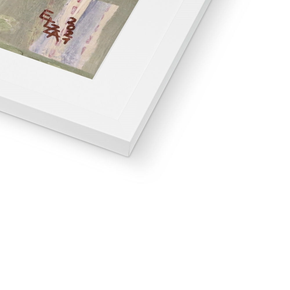 Get busy living, Framed & Mounted Print