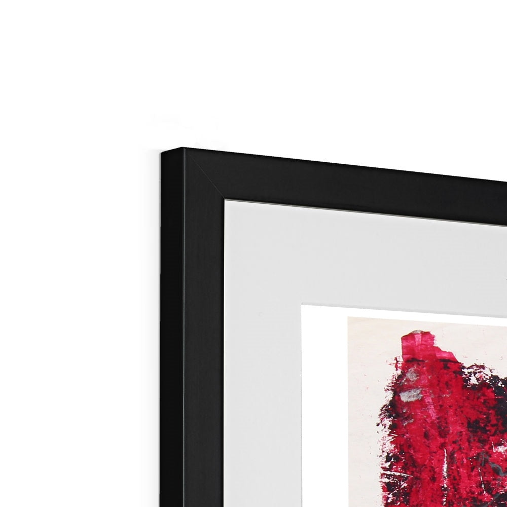 Inhale and exhale 1, Framed & Mounted Print