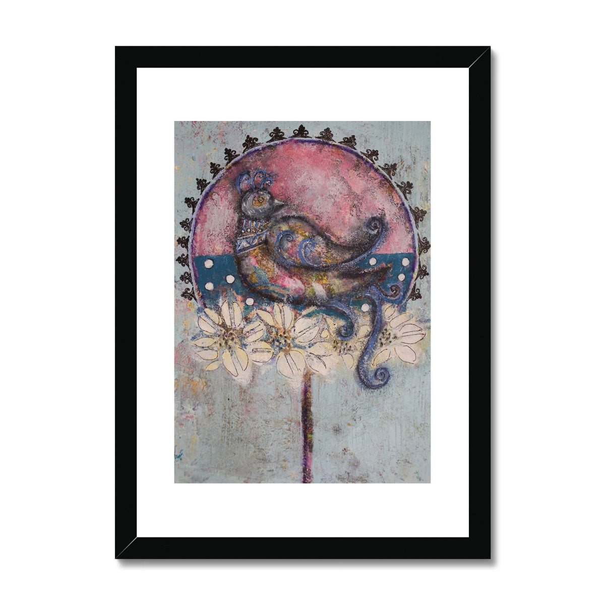 Bird, Framed & Mounted Print