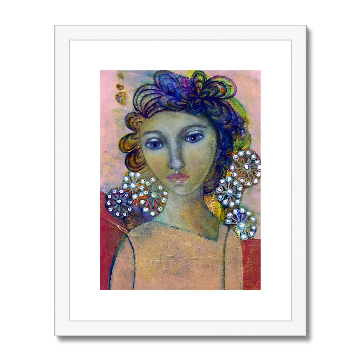 Queen Anne's lace, Framed & Mounted Print