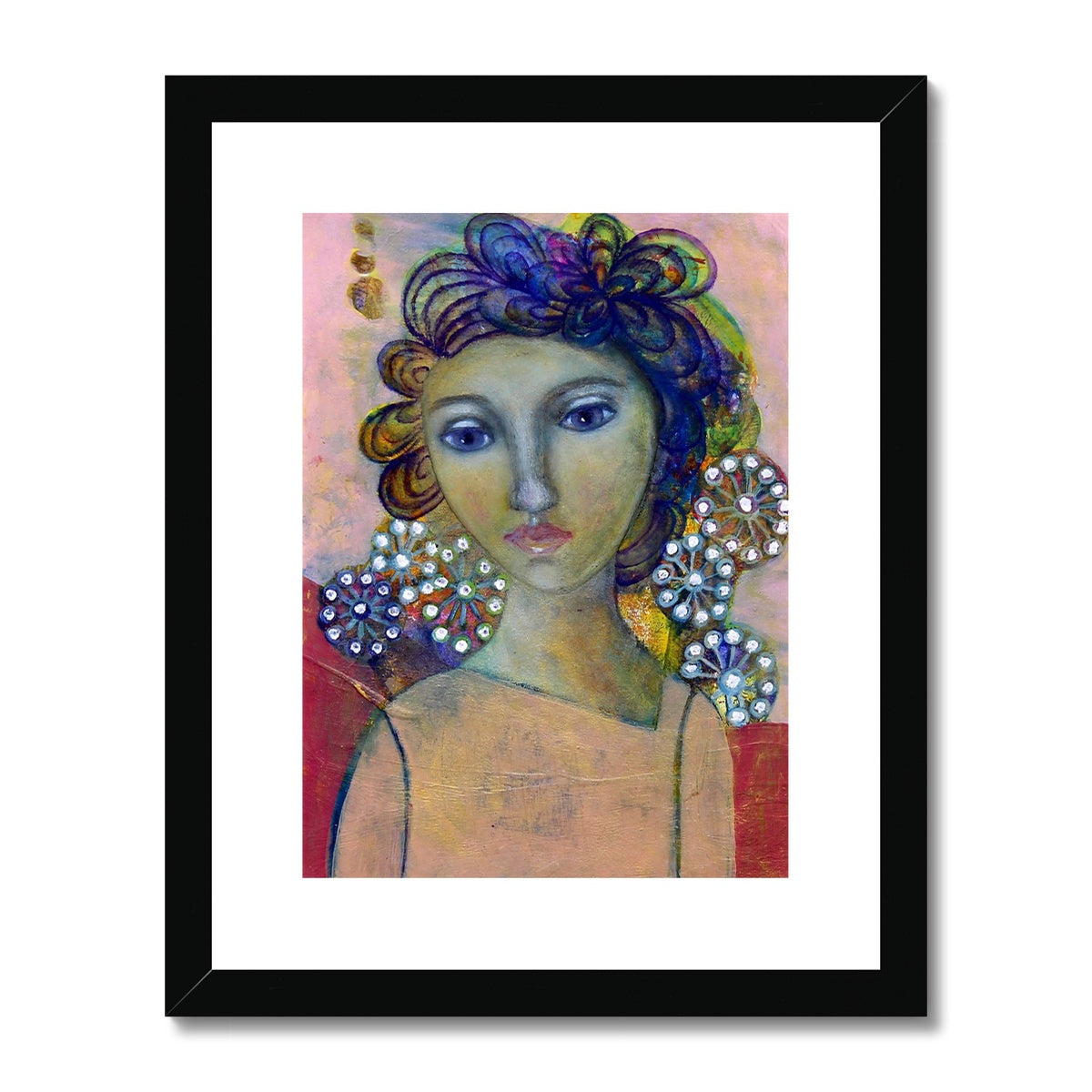 Queen Anne's lace, Framed & Mounted Print