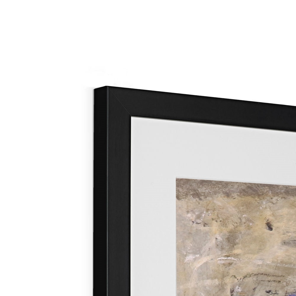 Abstract landscape 2, Framed & Mounted Print