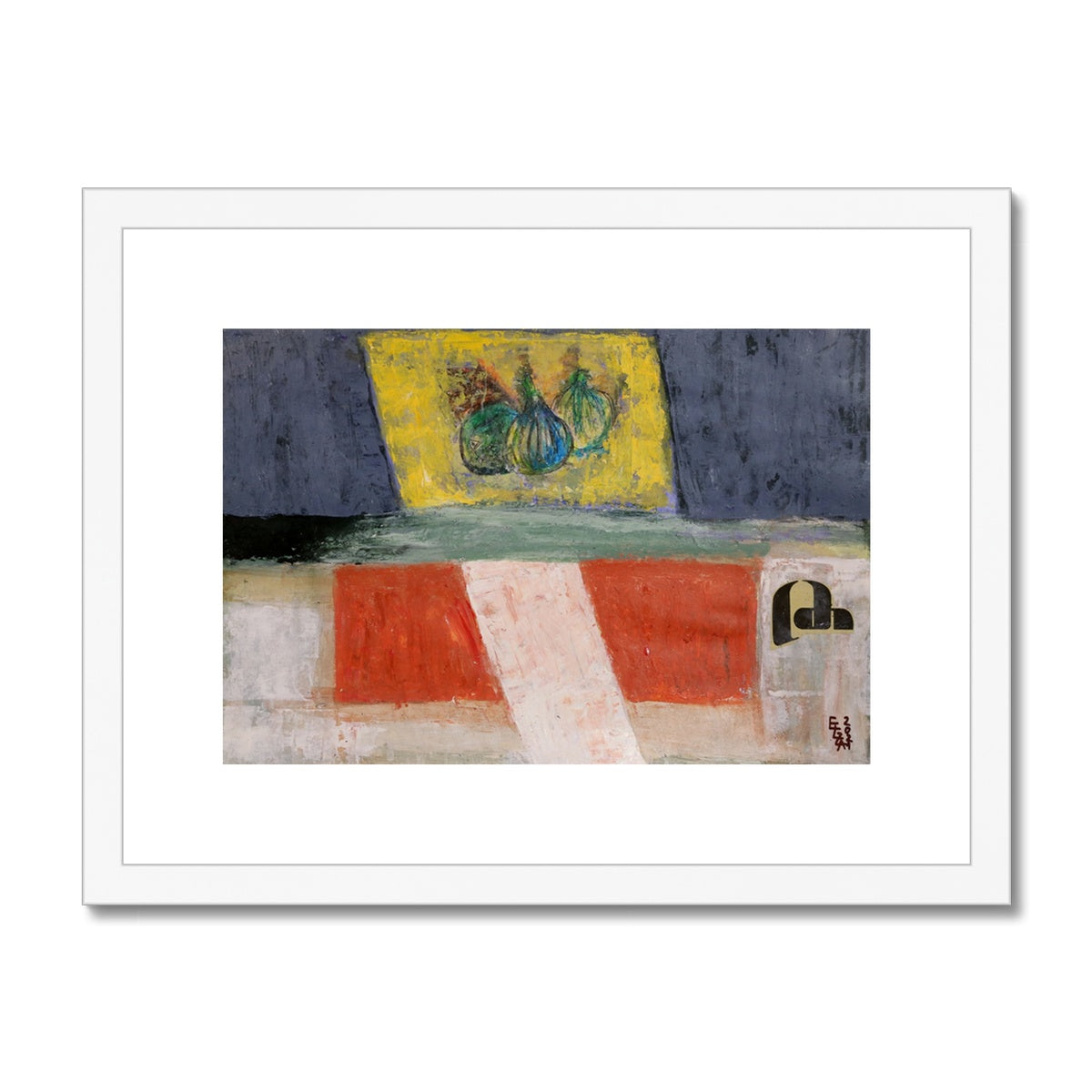 And there were figs, Framed & Mounted Print