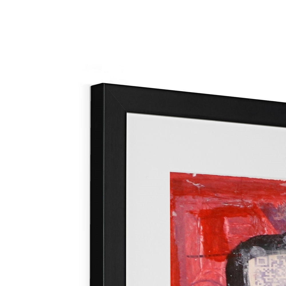Get busy living, Framed & Mounted Print