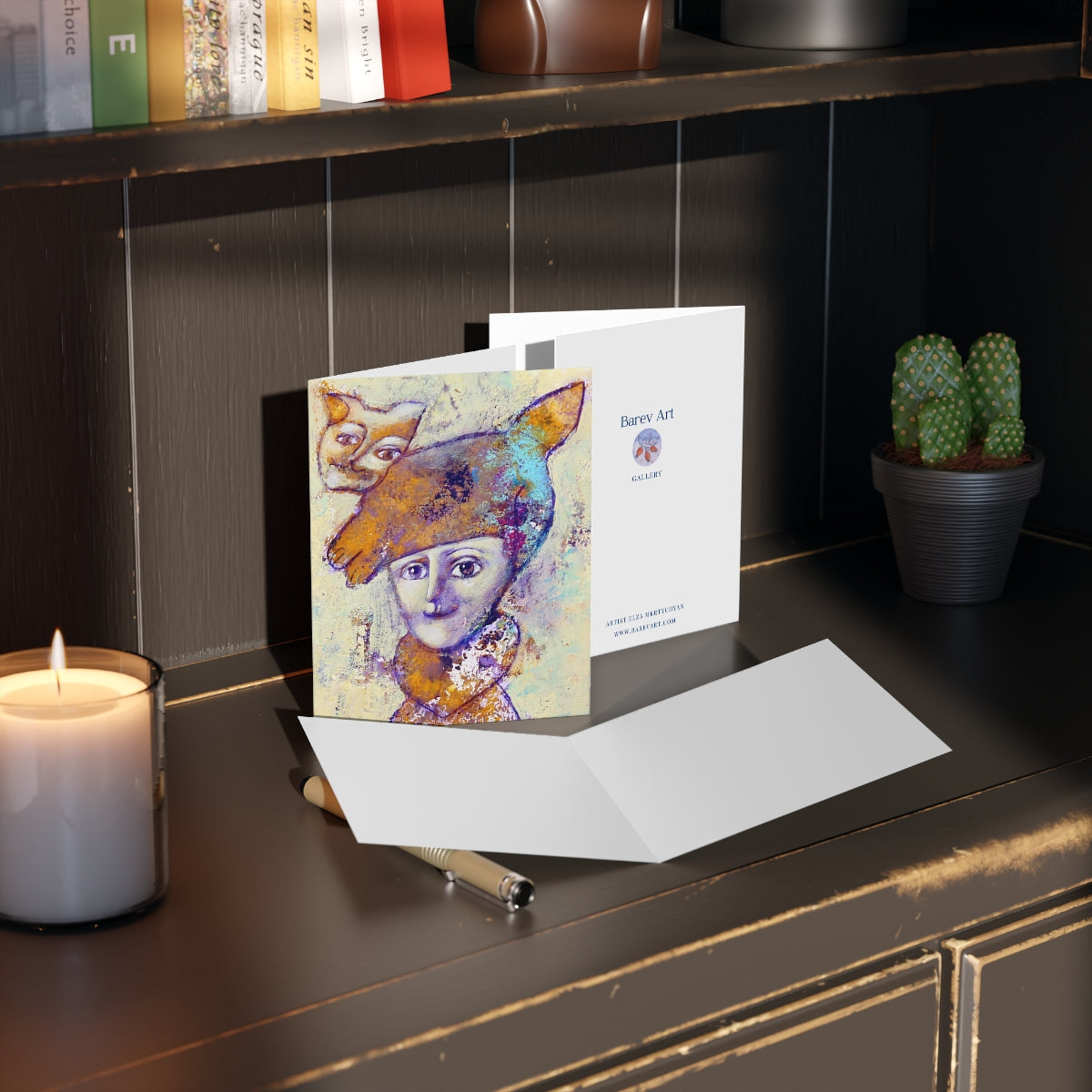 Greeting cards, 8pcs