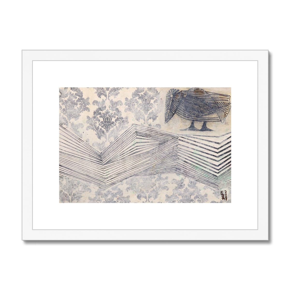 Reflective Series 1, Framed & Mounted Print