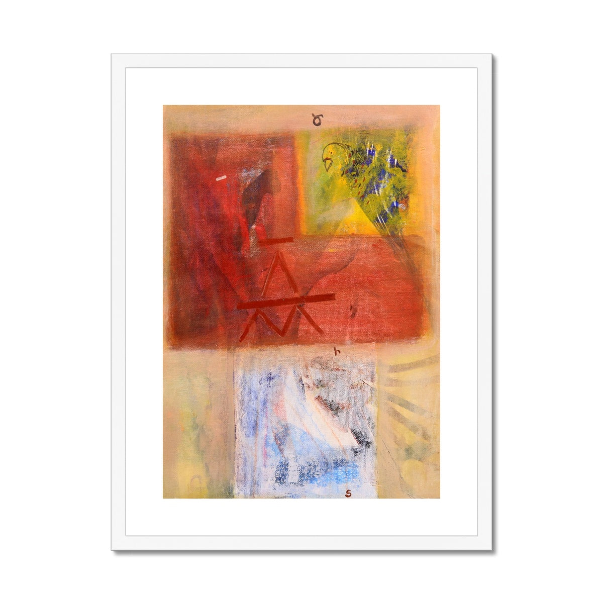 When you think you can fly, Framed & Mounted Print