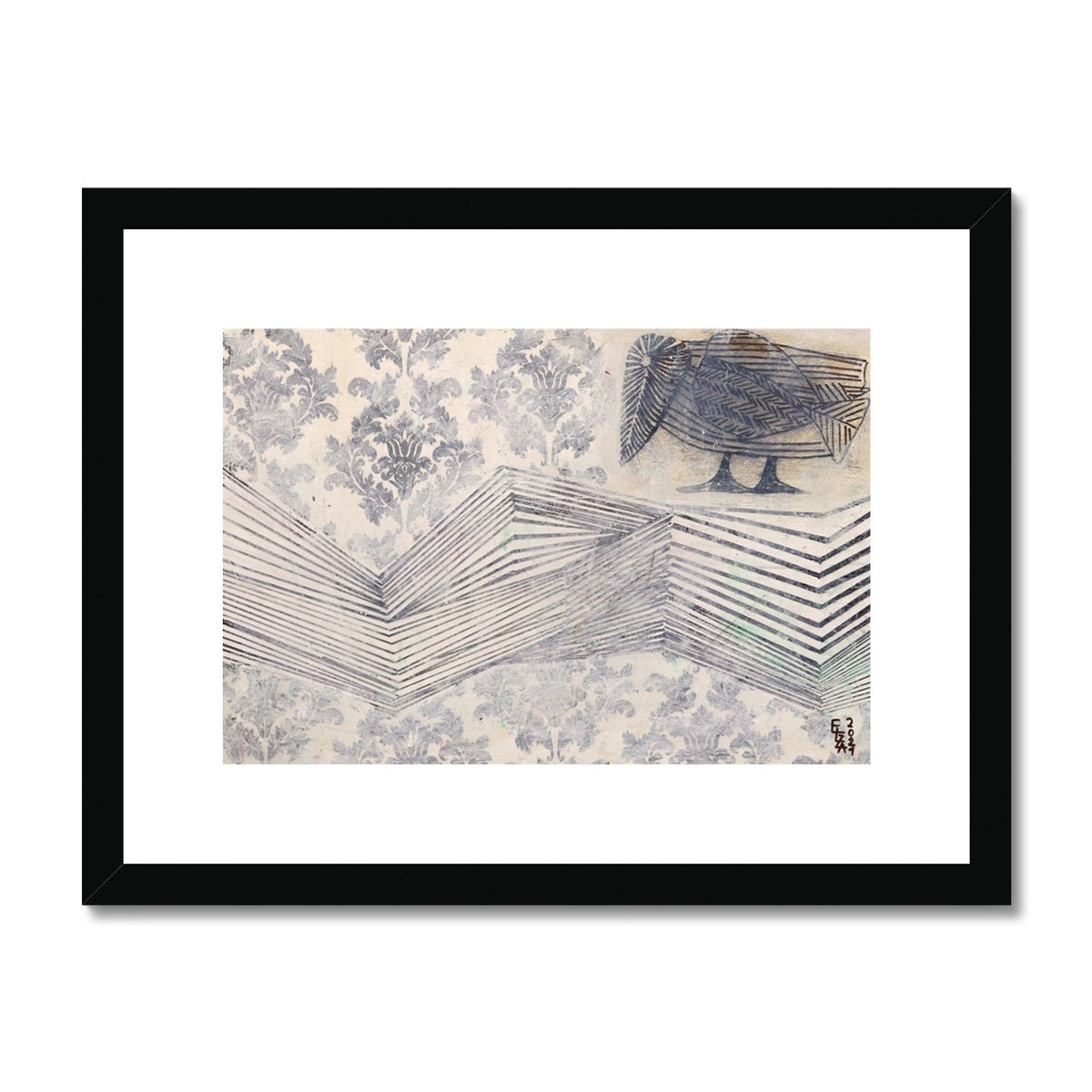 Reflective Series 1, Framed & Mounted Print